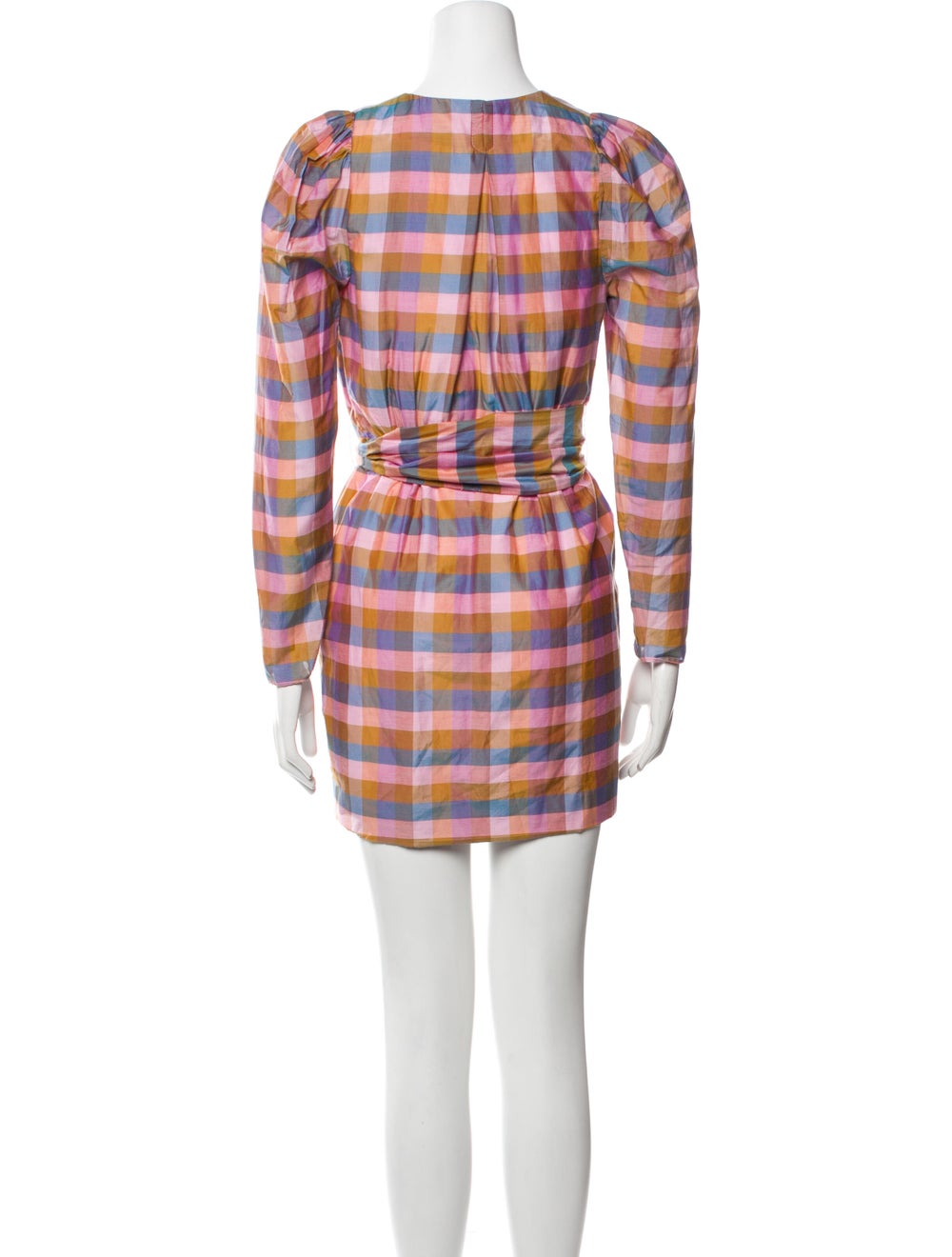 Atoir Plaid Print Mini Dress - image 3