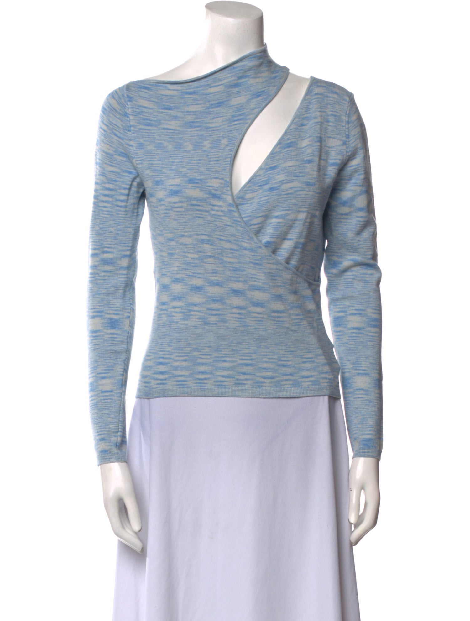 Atoir Nylon Cowl Neck Top