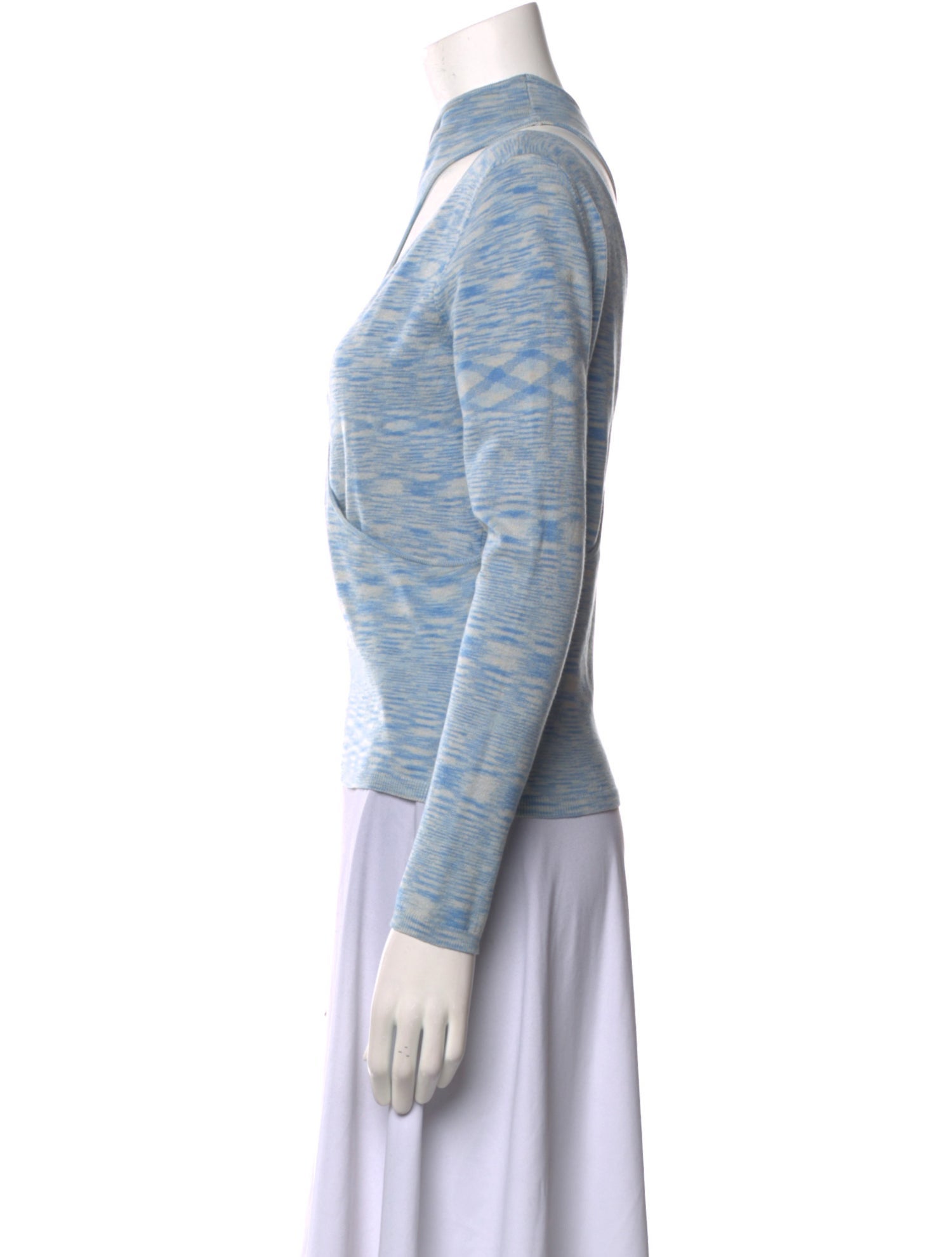 Atoir Nylon Cowl Neck Top