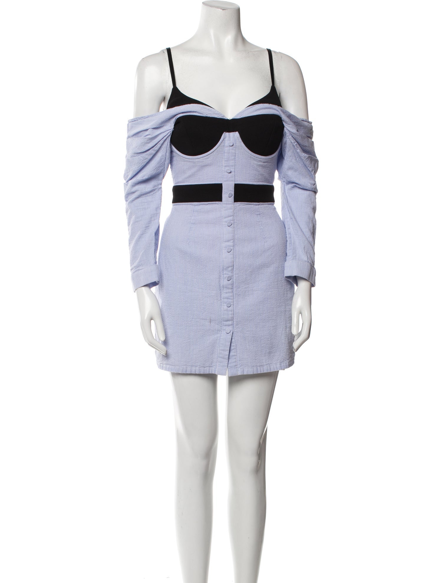 Atoir Square Neckline Mini Dress