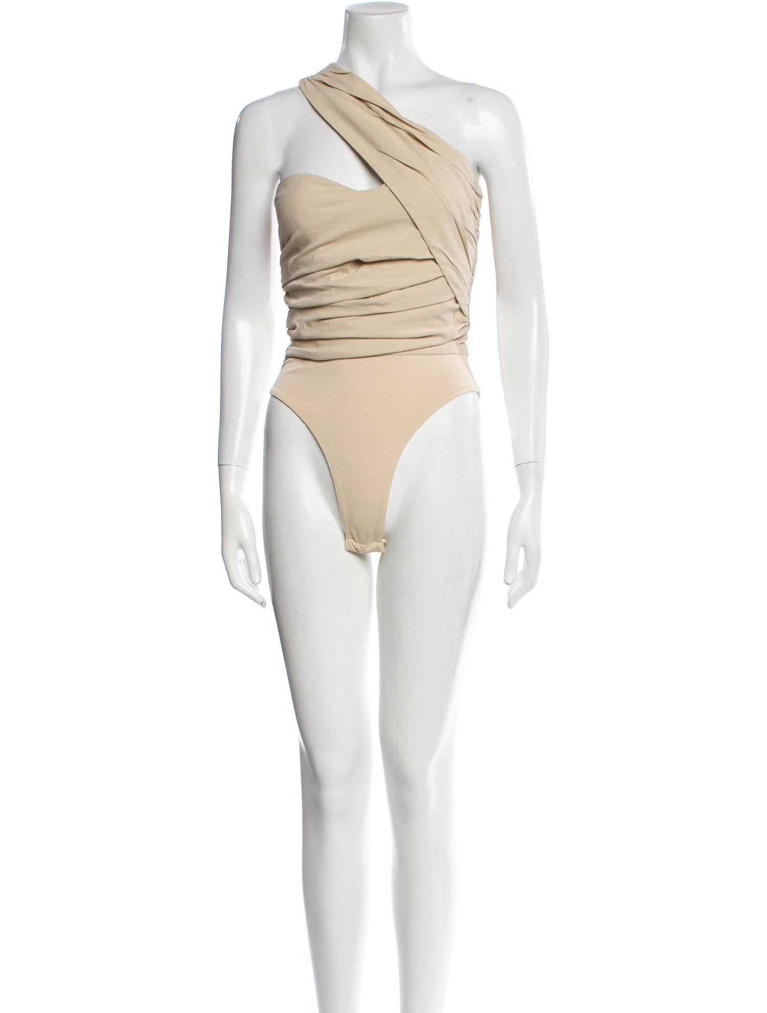 Atoir One-Shoulder Sleeveless Bodysuit