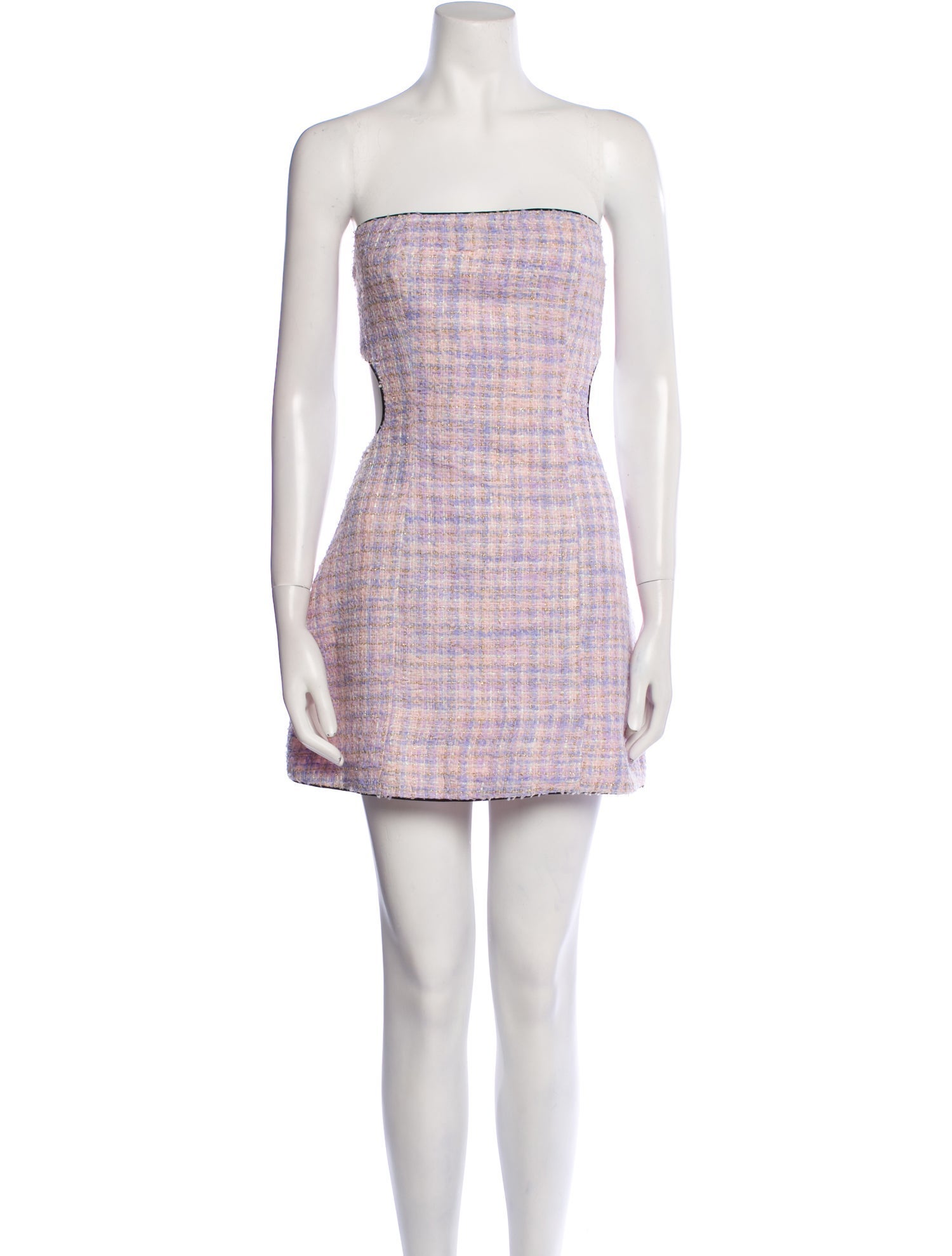Atoir Plaid Print Mini Dress w/ Tags
