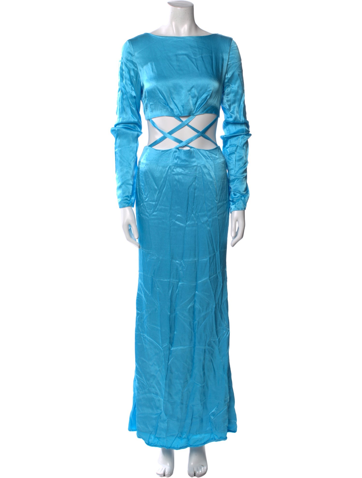 Atoir Bateau Neckline Long Dress