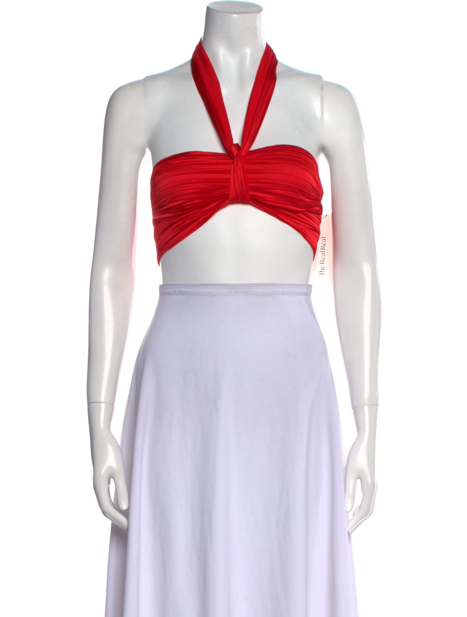 Atoir Halterneck Sleeveless Crop Top