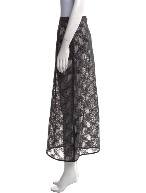 Atoir Floral Print Midi Length Skirt