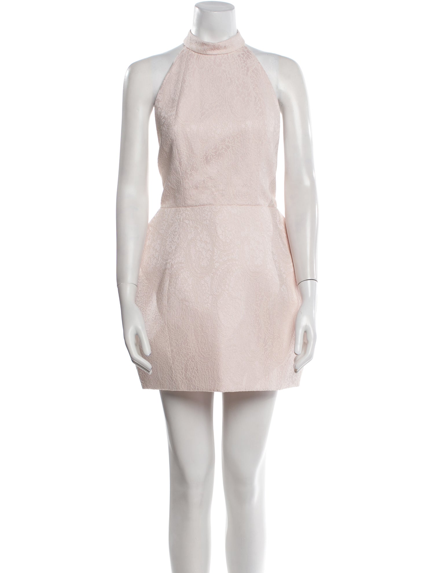 Atoir Mock Neck Mini Dress