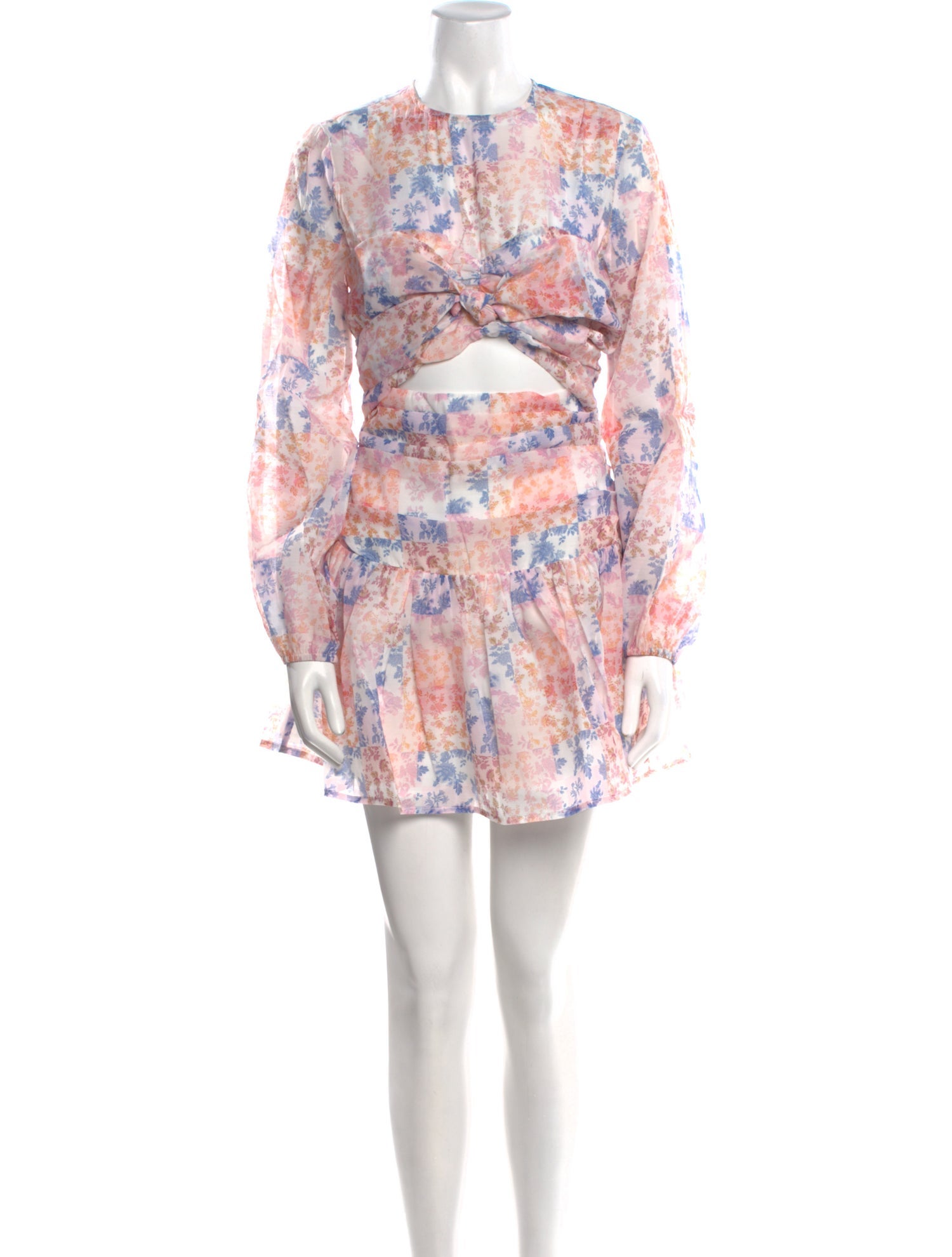 Atoir Printed Mini Dress w/ Tags