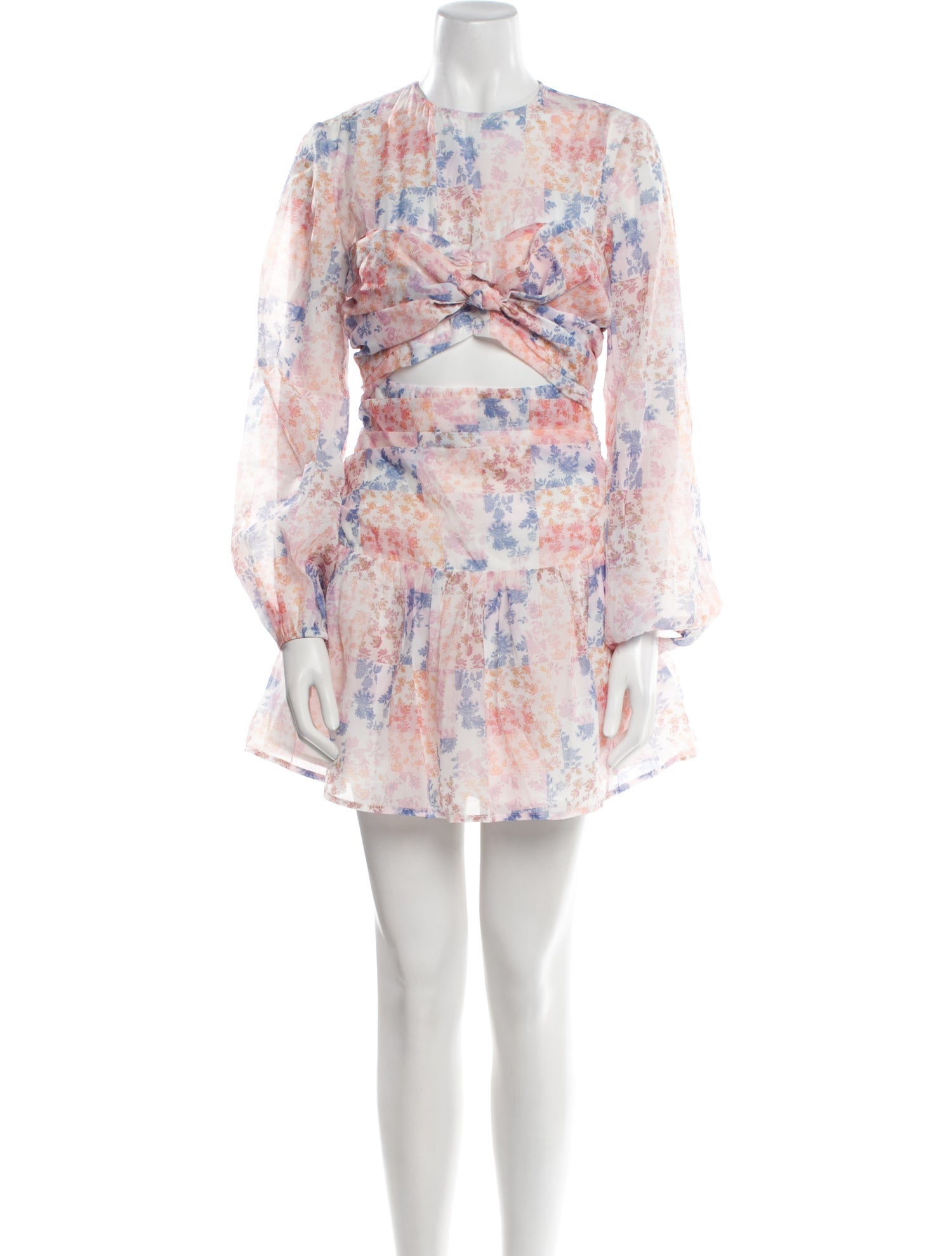 Atoir Printed Mini Dress w/ Tags