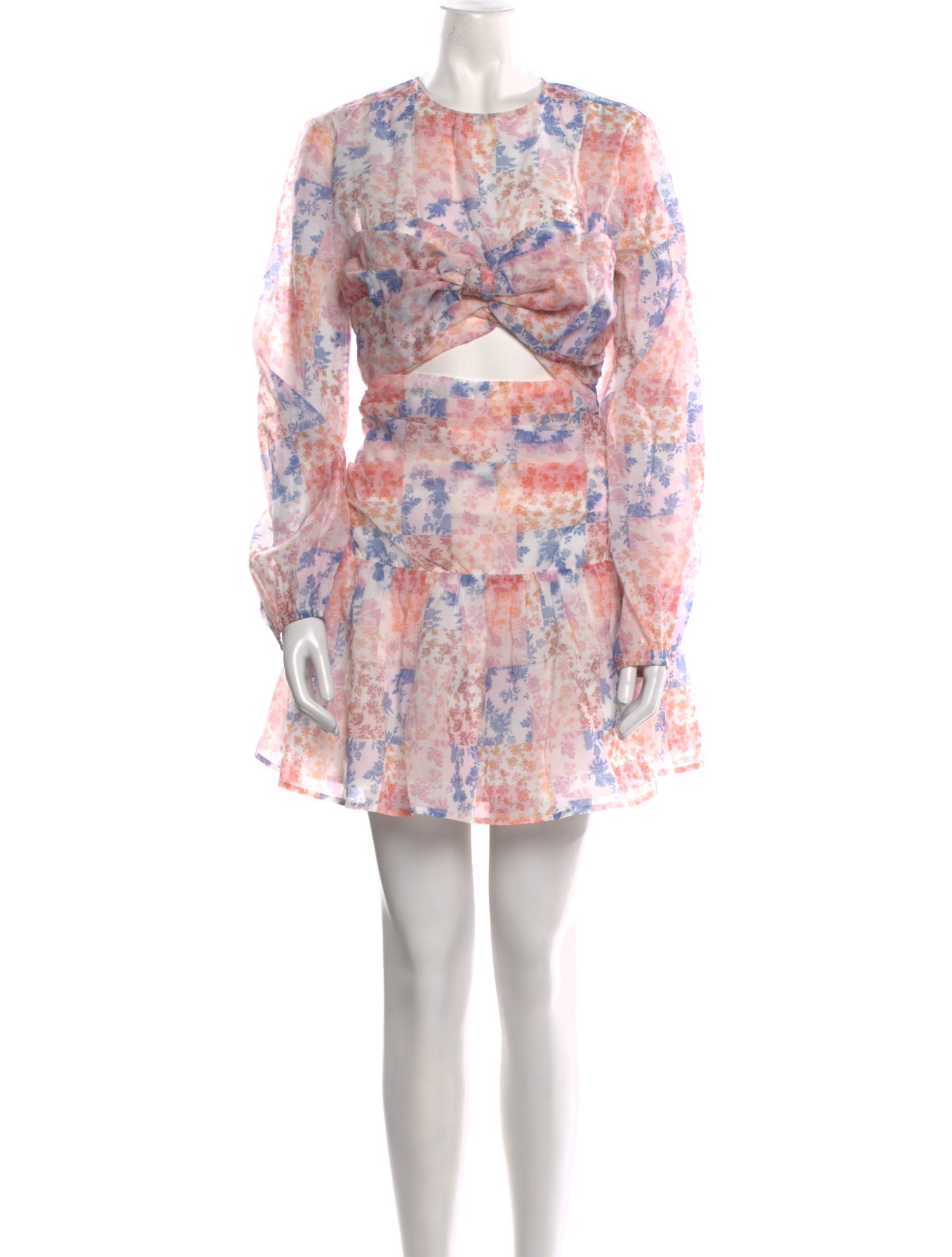 Atoir Floral Print Mini Dress