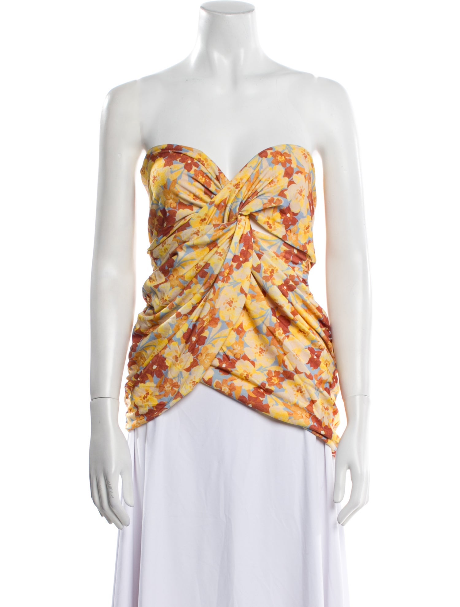 Atoir Printed Strapless Top w/ Tags