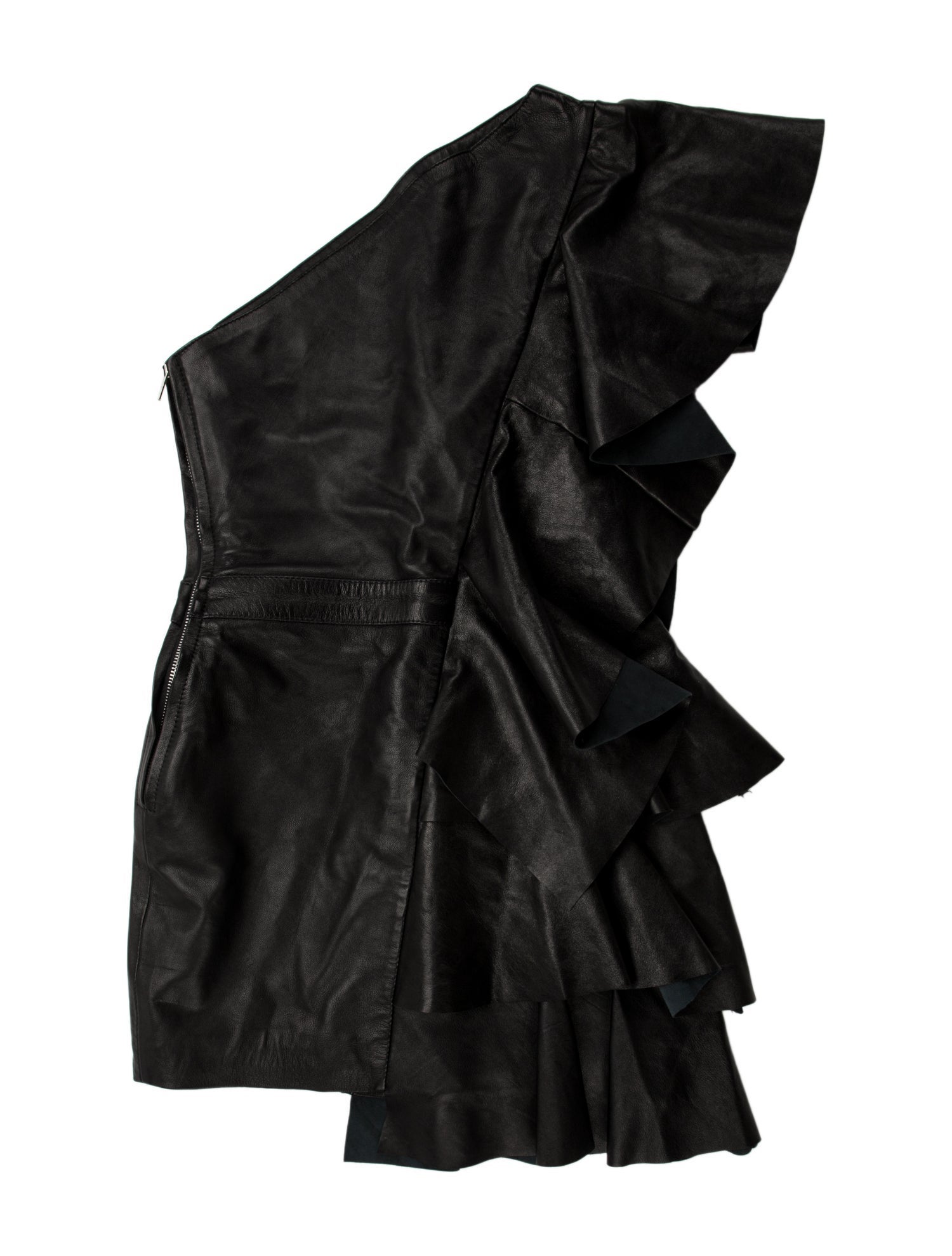 Atoir Leather Mini Dress