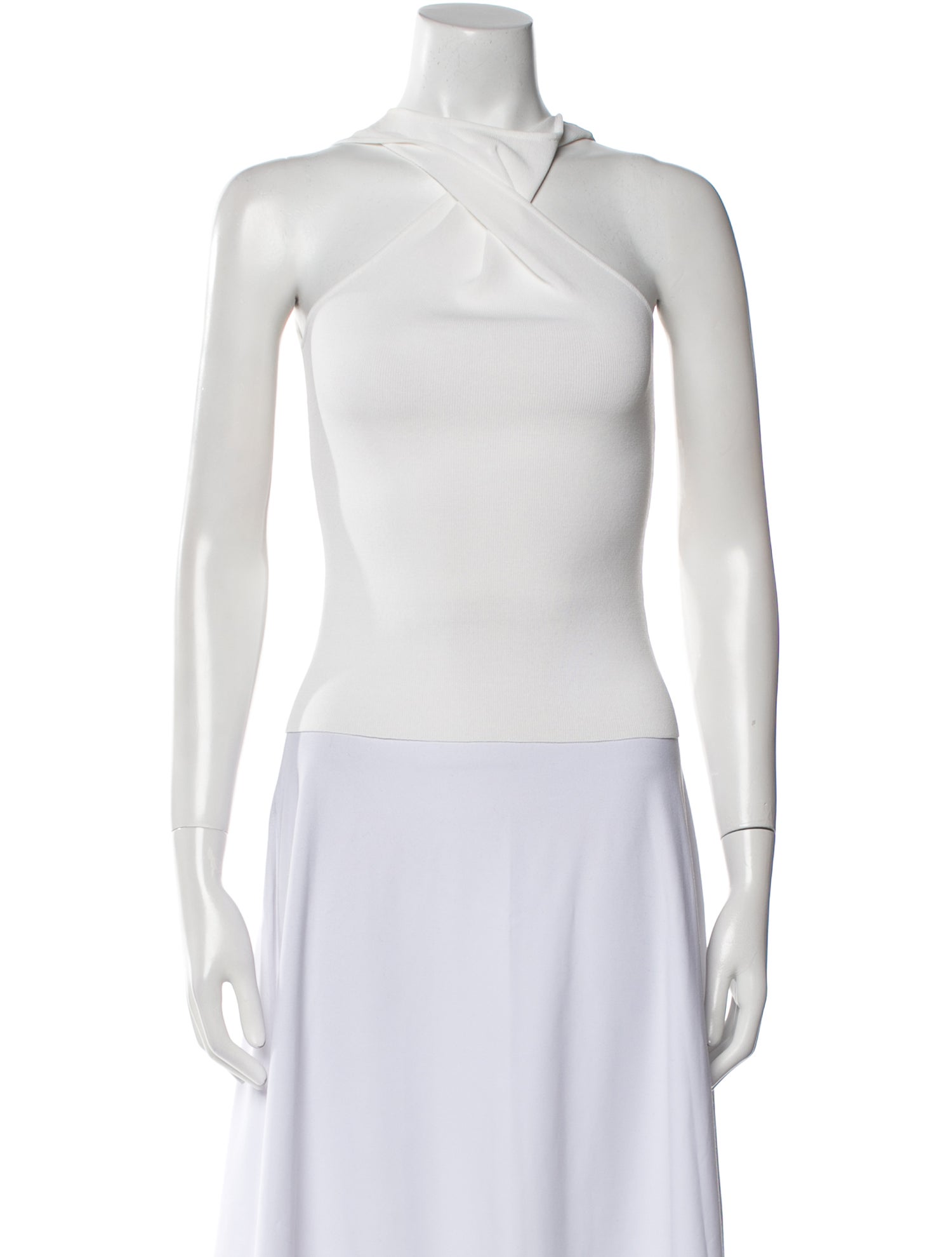 Atoir Halterneck Sleeveless Crop Top