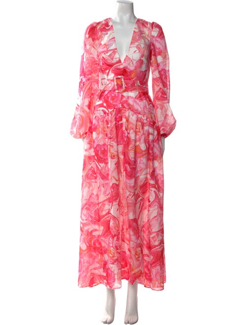 Atoir Floral Print Long Dress