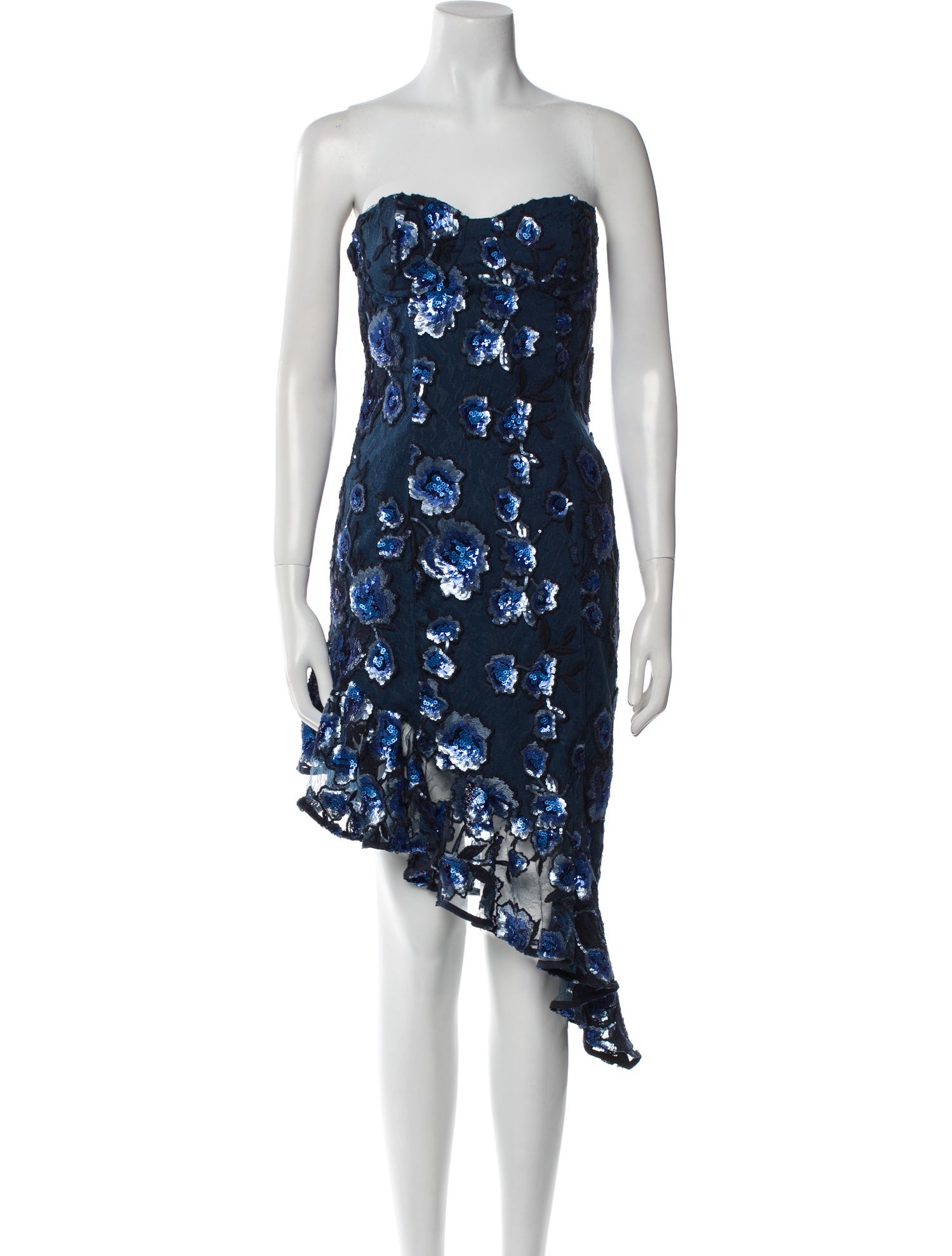 Atoir Lace Pattern Midi Length Dress