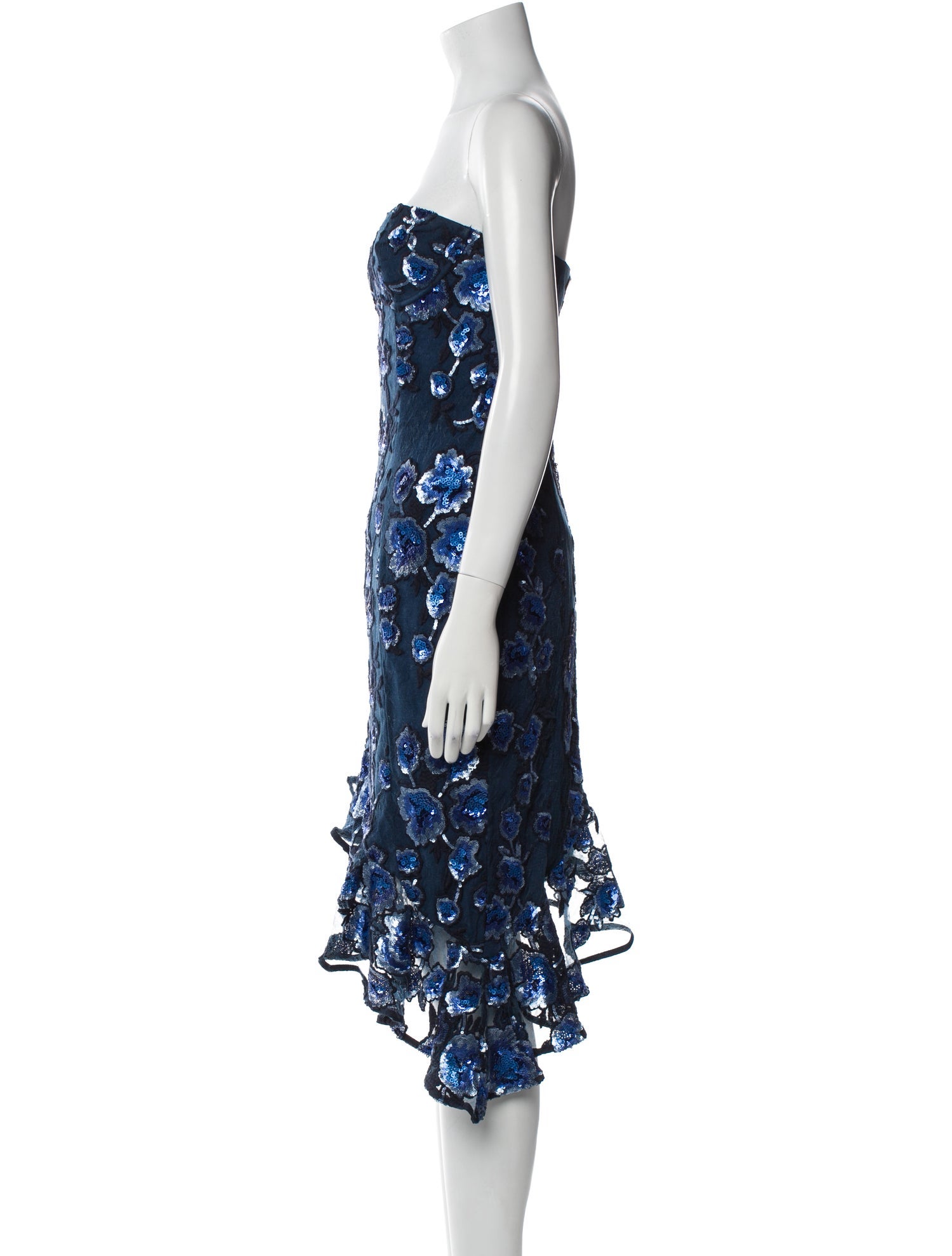 Atoir Lace Pattern Midi Length Dress