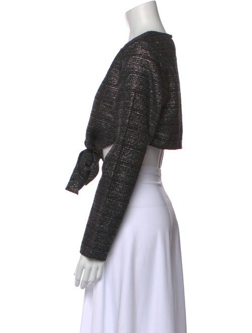 Atoir Crew Neck Long Sleeve Crop Top