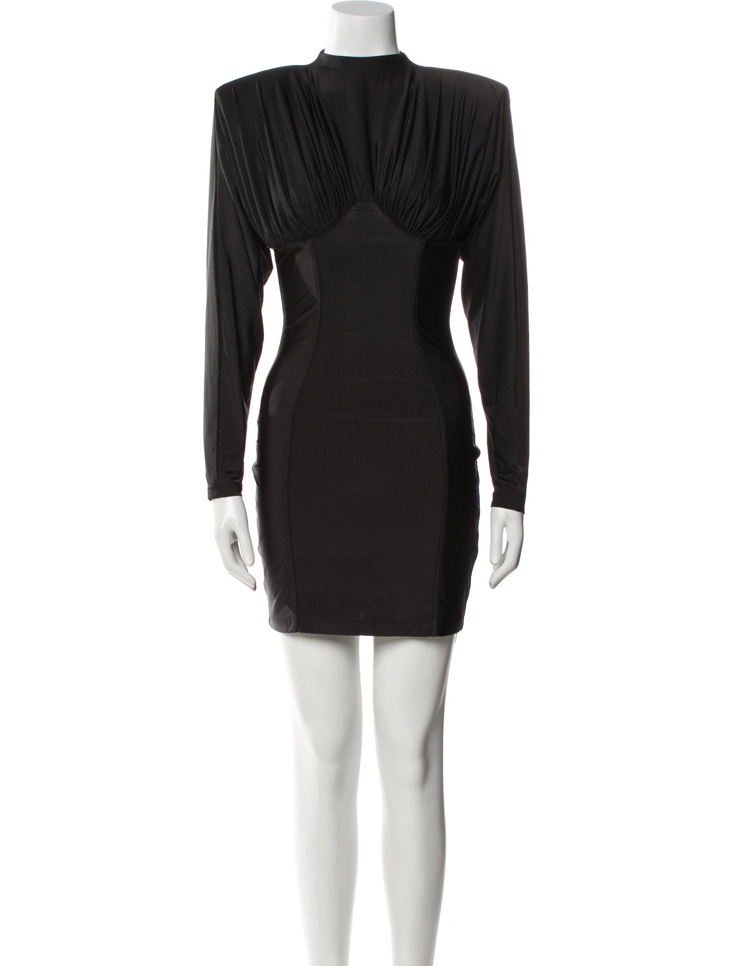 Atoir Mock Neck Mini Dress