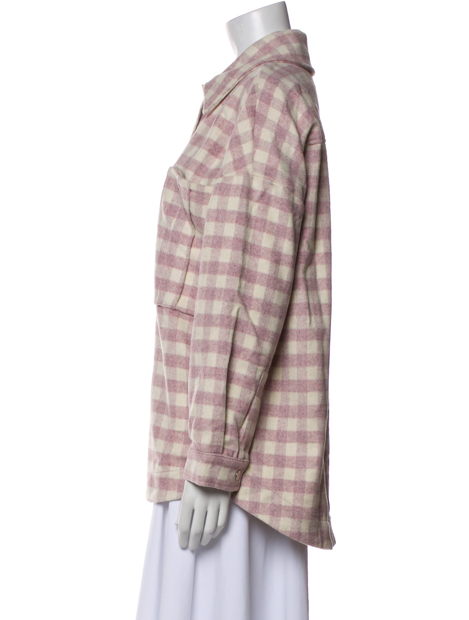 Atoir Plaid Print Coat