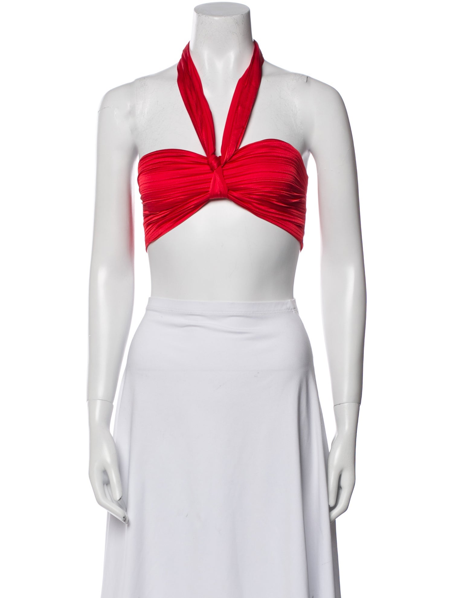 Atoir Halterneck Sleeveless Crop Top