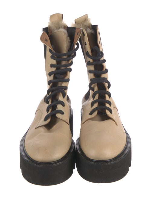ATP Atelier Leather Combat Boots