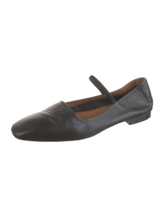 ATP Atelier Leather Mary Jane Flats