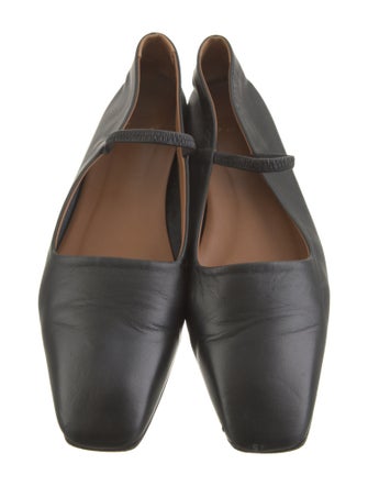 ATP Atelier Leather Mary Jane Flats