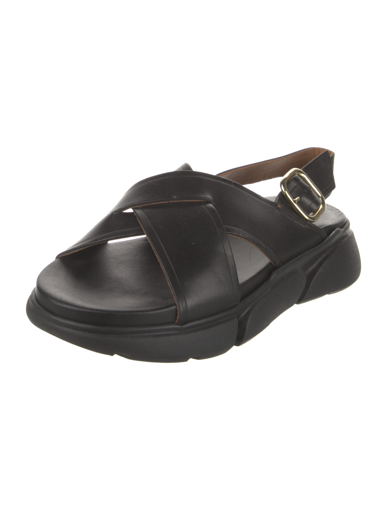 ATP Atelier Leather Slingback Sandals