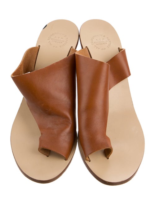 ATP Atelier Leather Slides