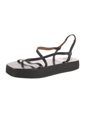 ATP Atelier Leather Slingback Sandals