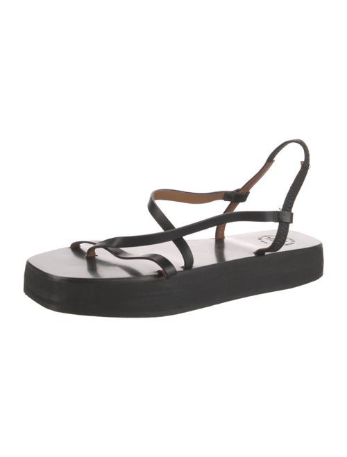 ATP Atelier Leather Slingback Sandals