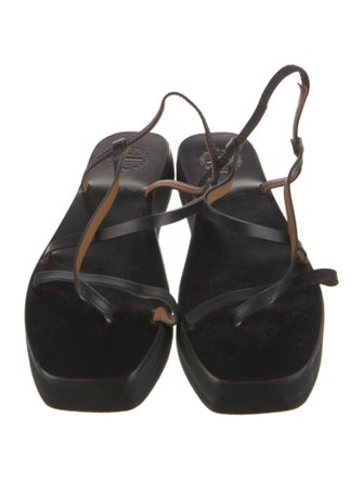 ATP Atelier Leather Slingback Sandals