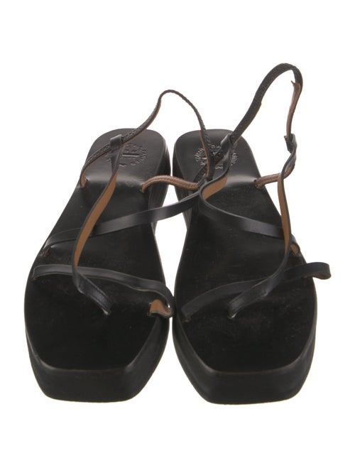 ATP Atelier Leather Slingback Sandals