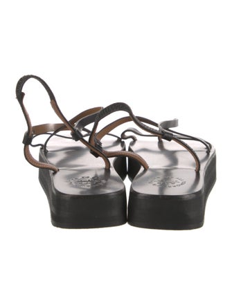 ATP Atelier Leather Slingback Sandals