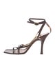 ATP Atelier Leather Chain-Link Accents Sandals