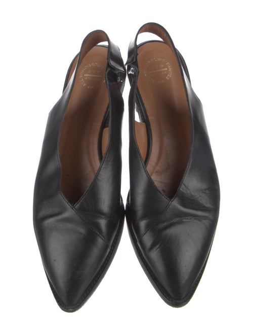 ATP Atelier Leather Slingback Flats