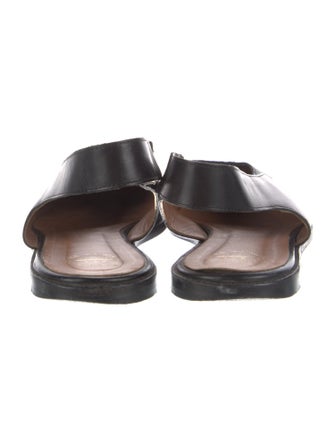 ATP Atelier Leather Slingback Flats