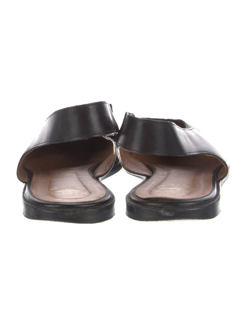 ATP Atelier Leather Slingback Flats