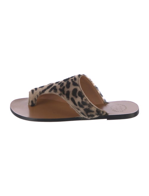 ATP Atelier Ponyhair Animal Print Slides