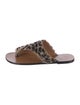 ATP Atelier Ponyhair Animal Print Slides