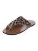 ATP Atelier Ponyhair Animal Print Slides