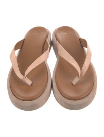 ATP Atelier Leather Flip Flops
