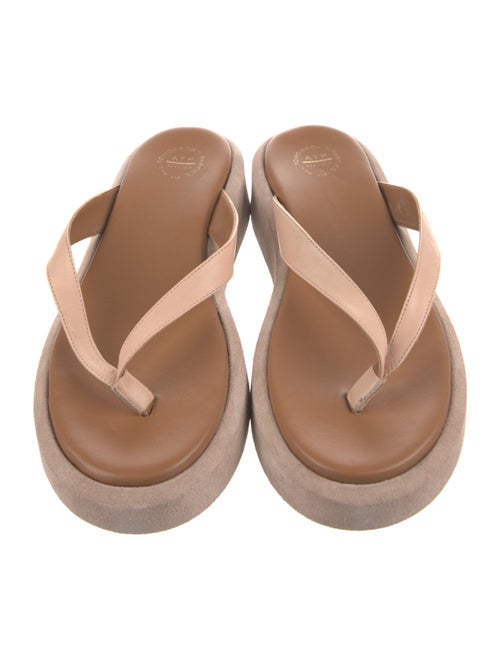 ATP Atelier Leather Flip Flops