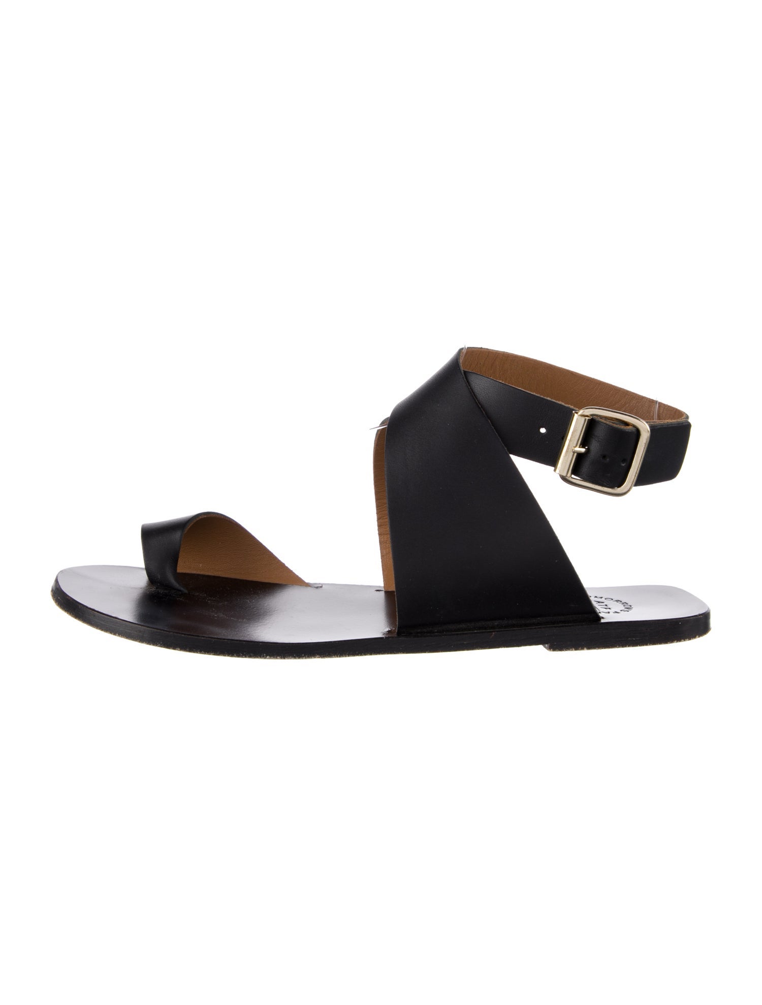 ATP Atelier Leather Slingback Sandals
