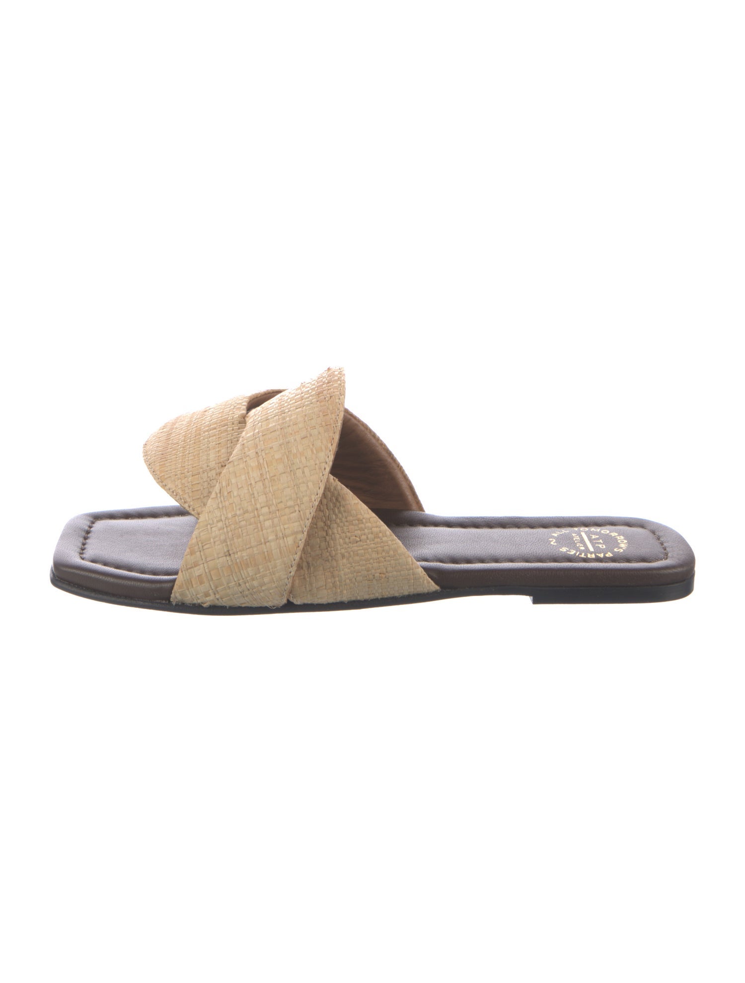 ATP Atelier Vintage Raffia Slides