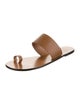 ATP Atelier Embossed Leather Slides