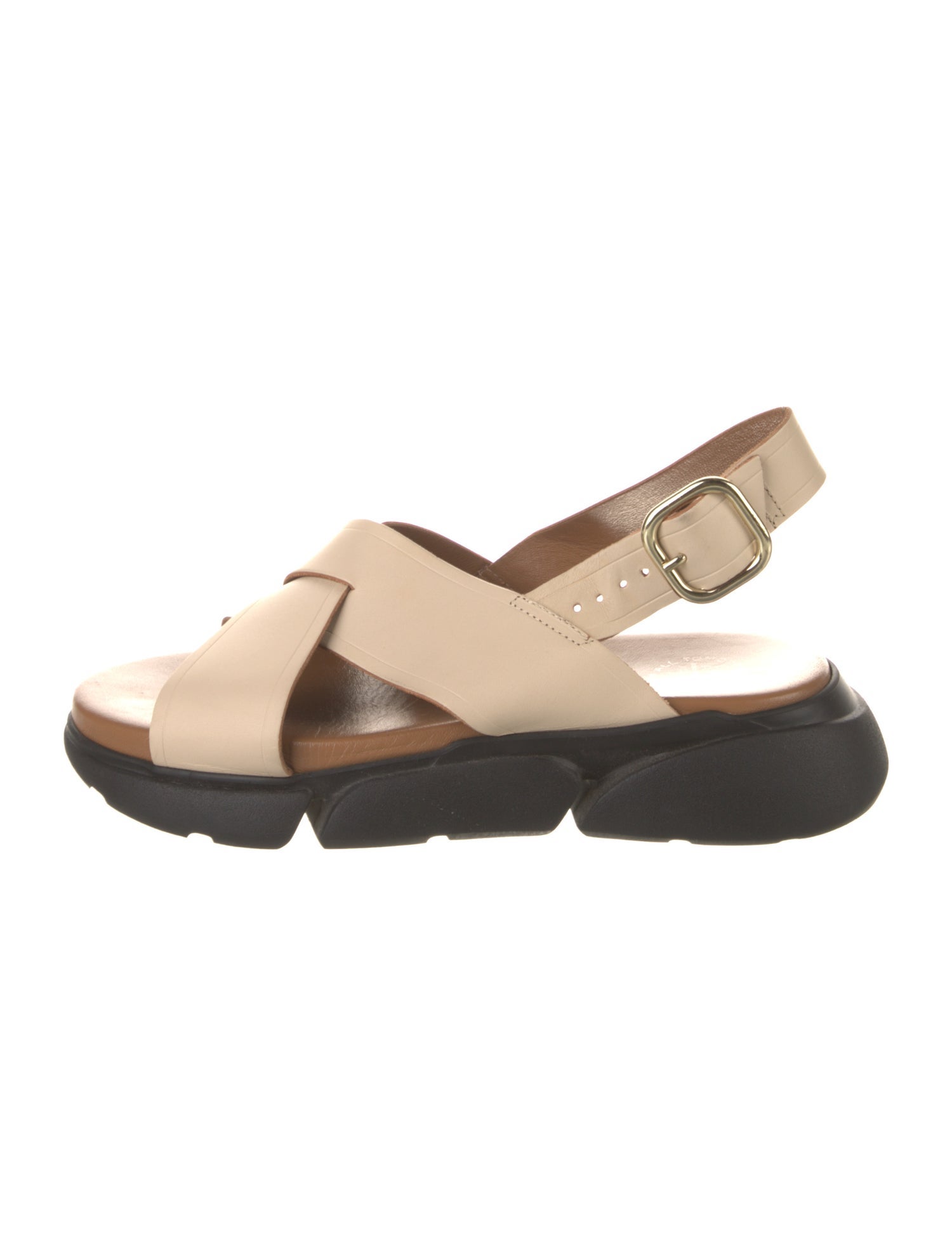 ATP Atelier Leather Slingback Sandals