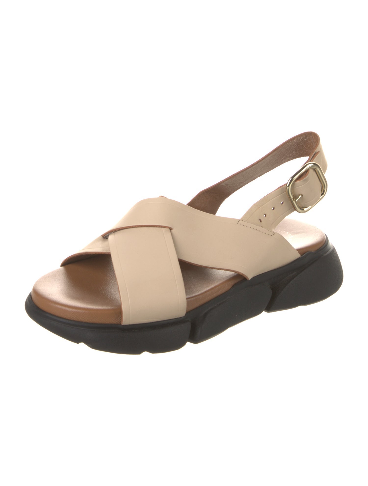 ATP Atelier Leather Slingback Sandals