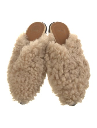 ATP Atelier Shearling Mules