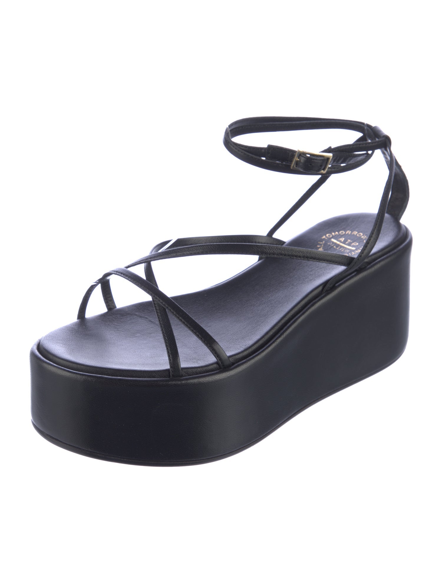 ATP Atelier Leather Slingback Sandals