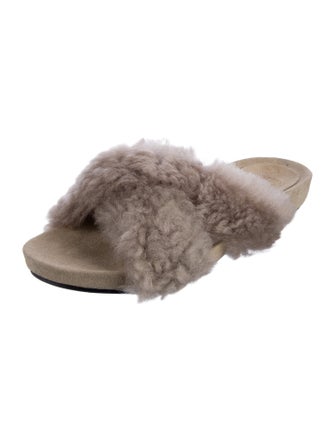 ATP Atelier Lambswool Slides